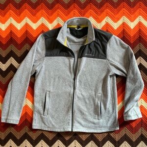 Eddie Bauer Men's Gray and Black Eddie Bauer Jacket